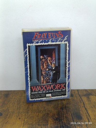 Vhs waxwork k7 vidéo - k7,