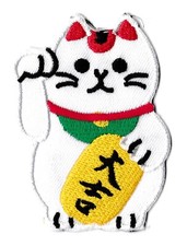 Patche écusson Chat Chine Chinois patch mercerie couture hotfix thermocollant