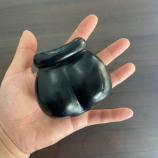 Noir Silicone BDSM Bague De Pénis Bondage Jouets Sexuels Esclavage Agrandisseur