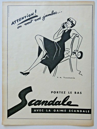Publicité presse 1953 - de,