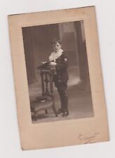 Photo ancienne ?️ Garçon communion prie-Dieu studio E. Cayez Lille ?
