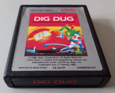 Jeu Atari 2600 "Dig Dug" en
