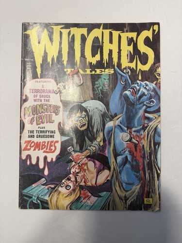 Witches tales magazine horror - witches,