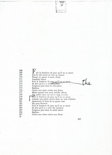 Fuir bonheur de - de, peur