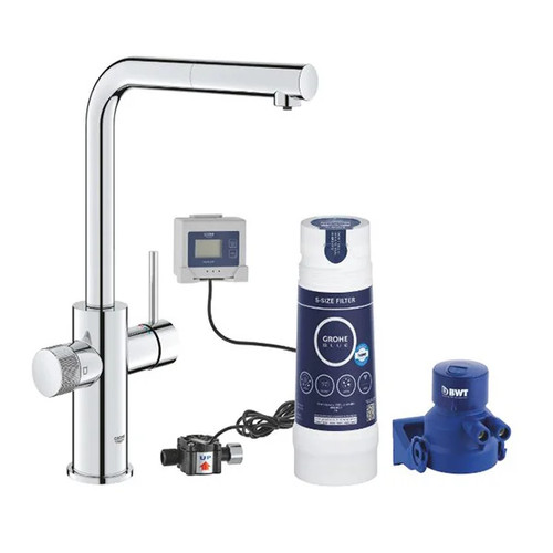 Robinet cuisine grohe blue - robinet,