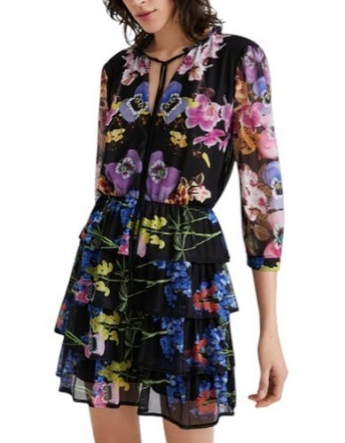 Desigual robe leyon femme - robe,