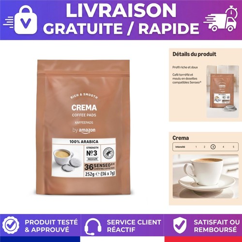 Dosettes café crema 100 - café,