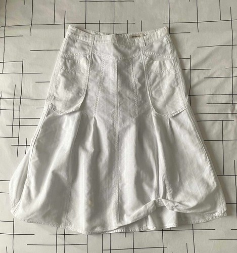 Jupe femme longue blanche - jupe,