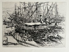 Henry CHEFFER gravure eau