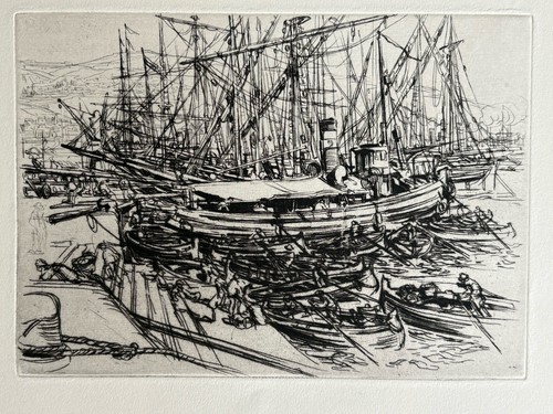 Henry cheffer gravure - gravure, eau