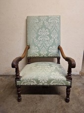 Ancien fauteuil style louis - fauteuil,