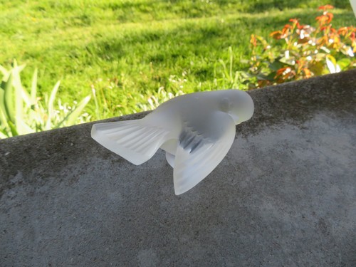 Oiseau lalique france moineau - oiseau,