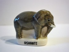 FEVE   ASHANTI ELEPHANT   - ZOO PARC DE BEAUVAL RECTO/VERSO