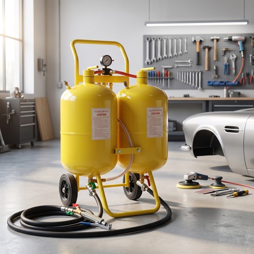 Dual tank 10gal - dual, abrasive