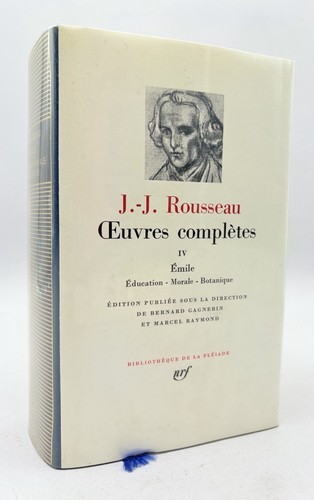 Pleiade rousseau oeuvres - la, /