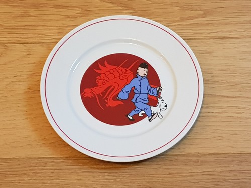 Assiette porcelaine tintin le - porcelaine,
