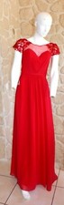 Robe cocktail rouge petit 38