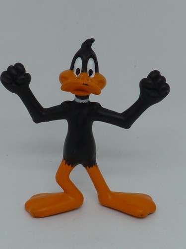 Figurine ancienne pvc daffy - pvc,