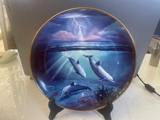 Assiette porcelaine déco