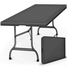 tillvex® folding table garden table buffet table camping table foldable garden 1