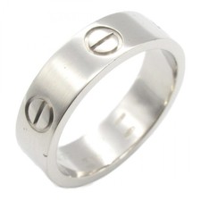 Bague CARTIER Love en or blanc