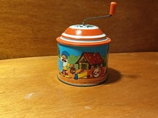 ancien jouet moulin musical en