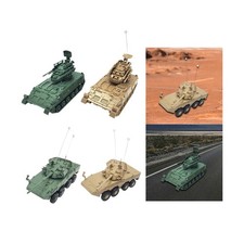 1:72 Véhicules blindés 4D Modèle de réservoir Artisanat Modèle de