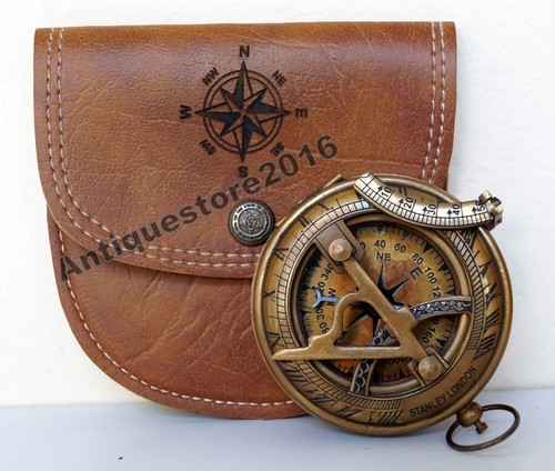 étui cuir poche cadran - cuir, de