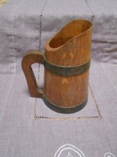 PICHET à eau cidre en BOIS et