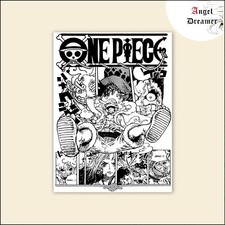 Poster toile one piece - poster,