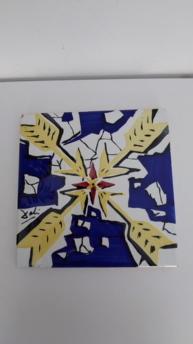 Carreau faience dali - dali, 1954