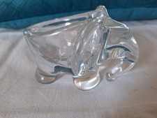 VANNES LE CHÂTEL,  ÉLÉPHANT CENDRIER, VIDE POCHE,  CRISTAL BLANC