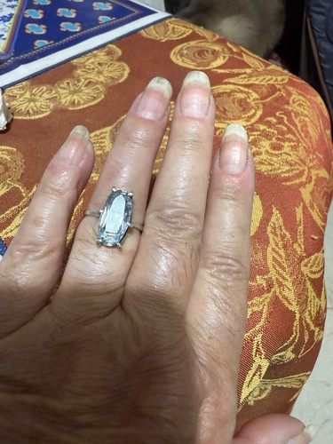 Bague argent sertie - bague,