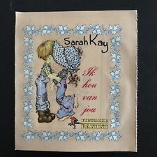 Original pochette bustina packet figurine panini Sarah Kay 1980