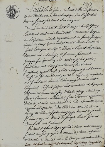 1812 vente une maison la - maison,