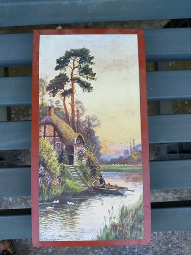 Ancienne boite chocolat en - à,