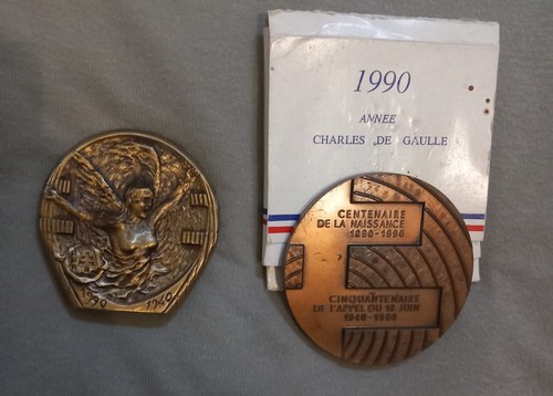 Medaille general gaulle - du,