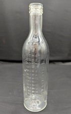 Bouteille verre doseur ancien Vintage