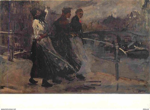 Carte postale art peinture - -,