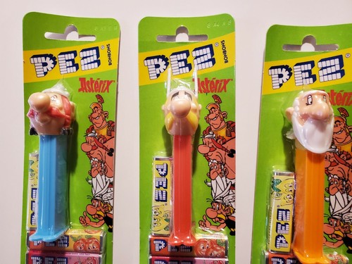 Lot asterix pez - 3, bonbons