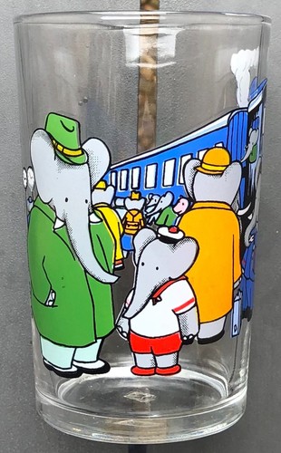Verre moutarde babar - verre, prenant