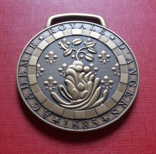 N°16, Médaille Bronze Pichard, Académie Royale D'Angers 1685