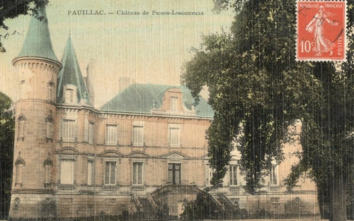 Cpa pauillac chateau pichon - cpa, de