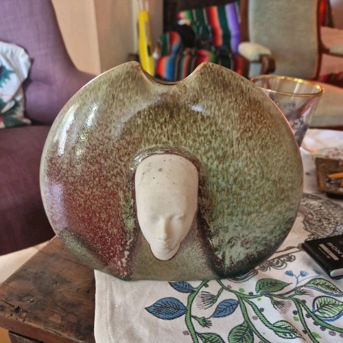 Halné sculpture masque - halné,
