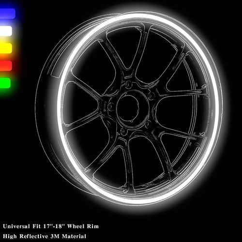 Reflective rim strips - rim, wheel