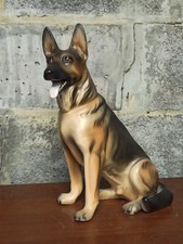 Chien en porcelaine Allemande Goebel Berger Malinois 27 cm