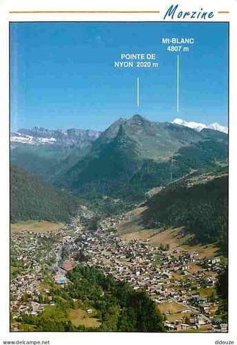 Carte postale morzine - -,
