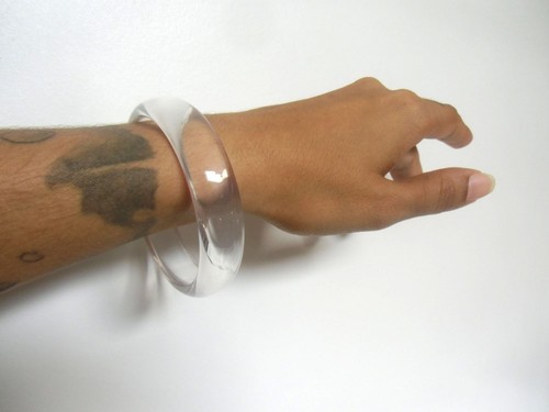 Bracelet bangle résine simple