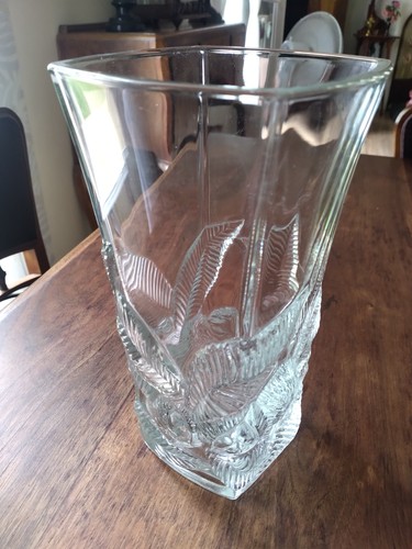 Ancien vase carré vintage art - ancien,