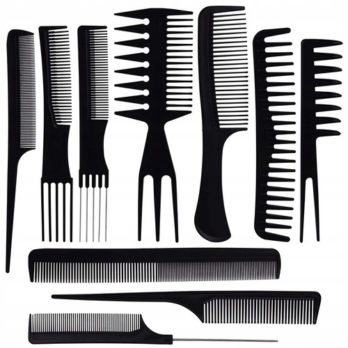 Lot peignes à cheveux - 10,